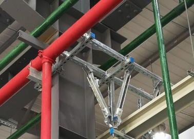 敖汉该抗震支架的整体式支吊架结构协调性好